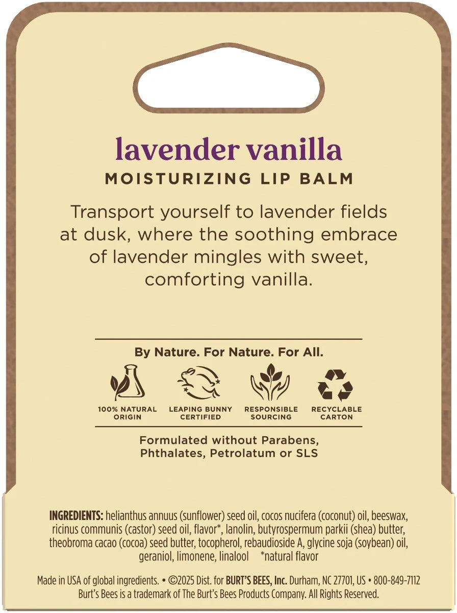 Lavender Vanilla Lip Balm