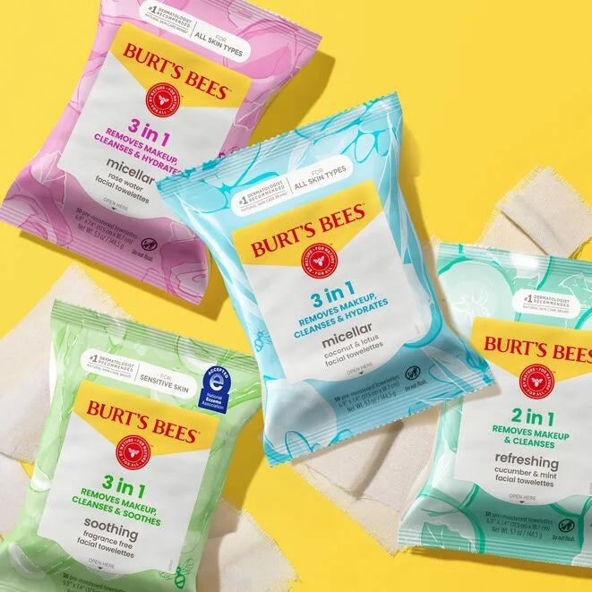 Micellar Makeup Removing Towelettes with Rose Water