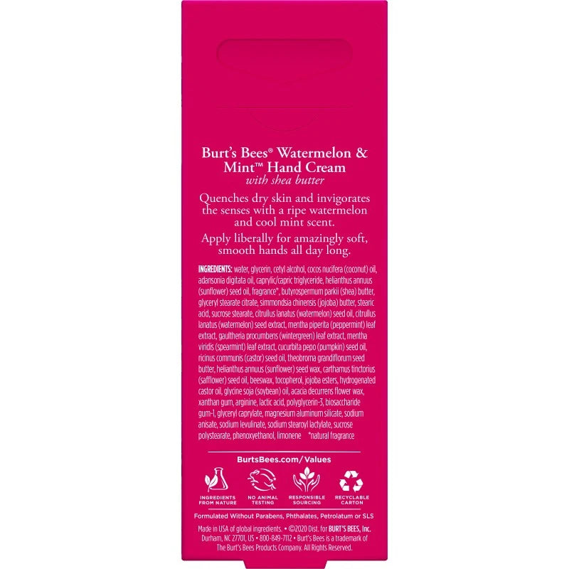 Watermelon and Mint Hand Cream