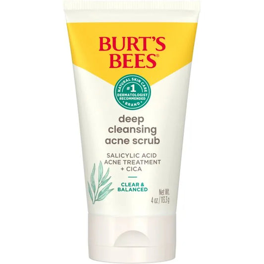 Clear & Balanced Deep Cleansing Acne Scrub with Salicylic Acid