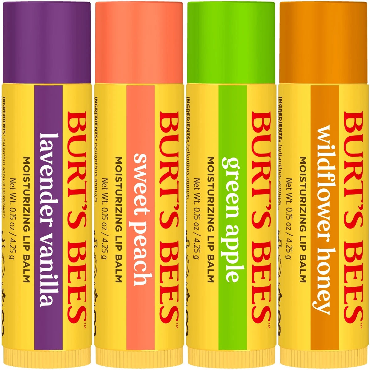 Garden Party Lip Balm 4-Pack