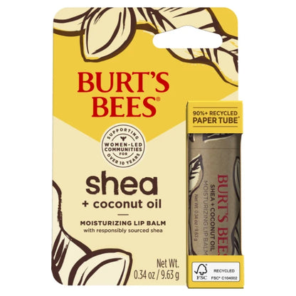Shea + Coconut Oil Moisturizing Lip Balm