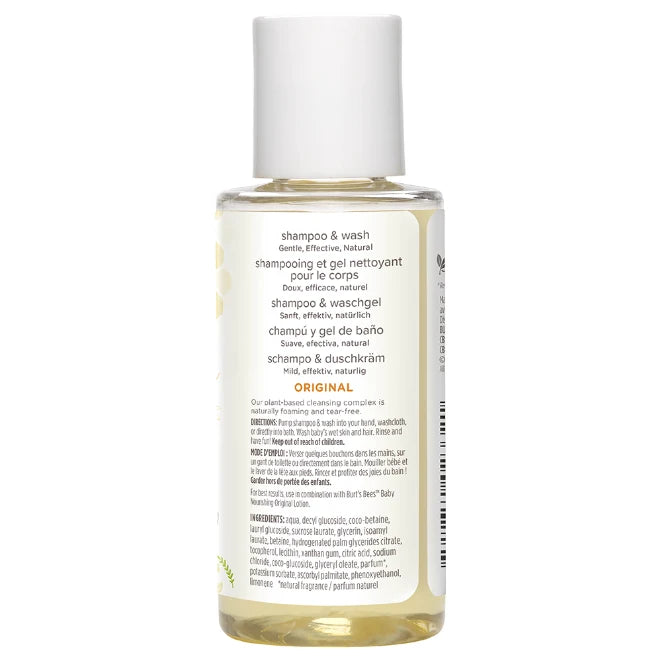 Baby Bee Shampoo & Wash - Travel Size