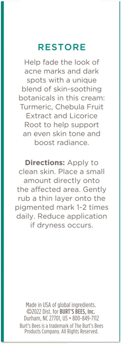 Clear & Balanced Post Acne Mark Cream
